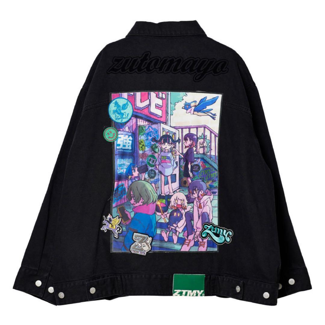 ずっと真夜中でいいのに。zutomayo ブラックデニムジャケット ずとまよ