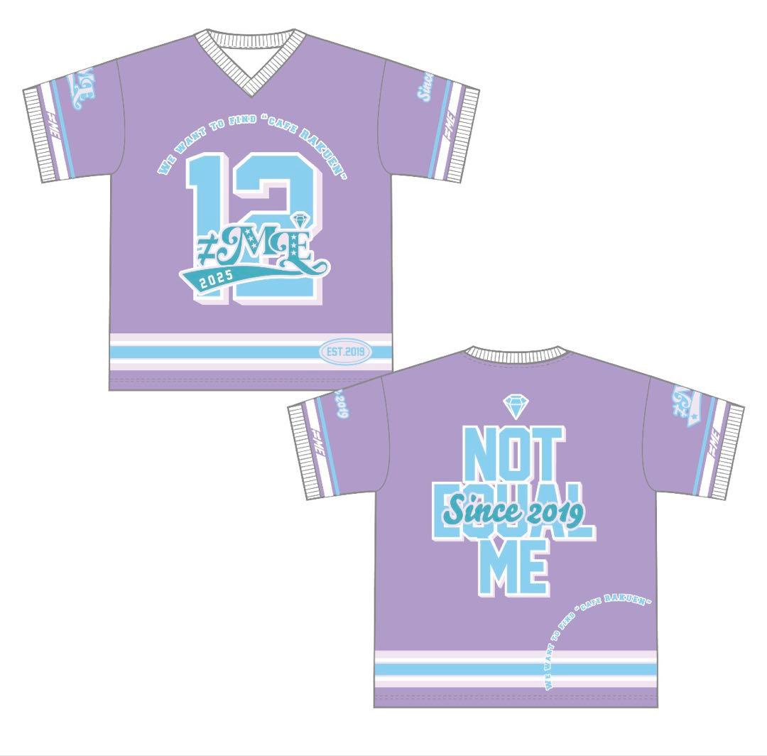 ≠ME ノイミーメンバーカラーユニフォームTシャツBIGサイズ菅波美玲