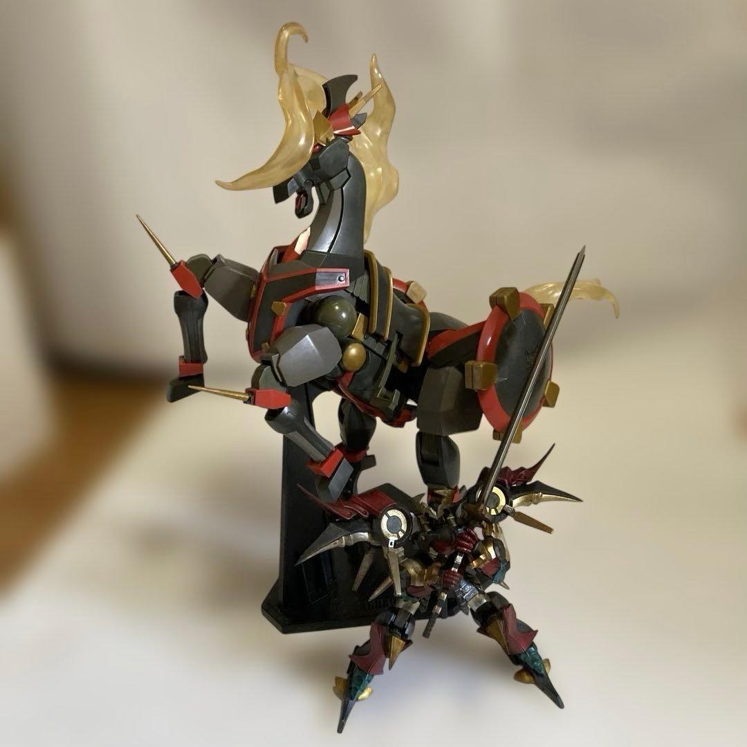 ダイゼンガー 逸騎刀閃 プラモデル 完成品