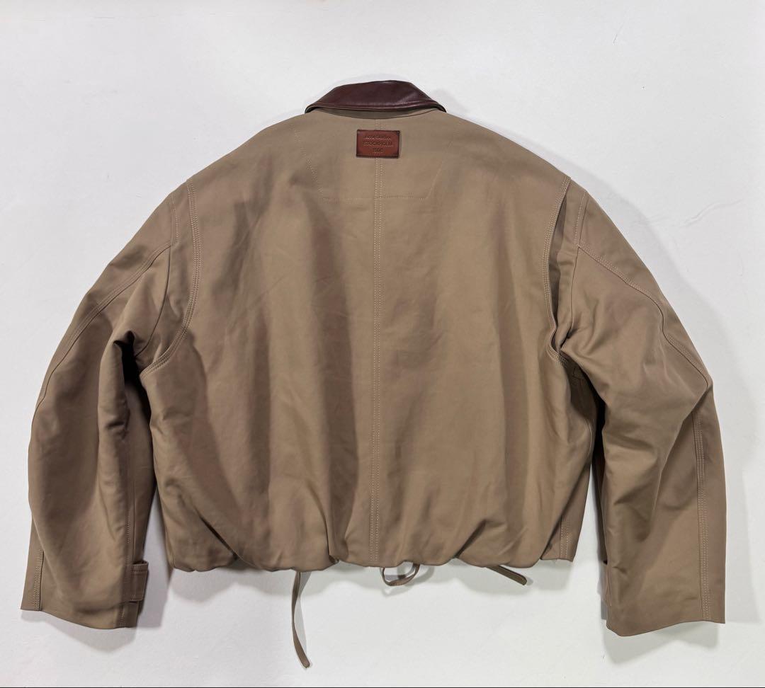 人気サイズ 46 Acne Studios ツイルジャケット カーキ - メルカリ