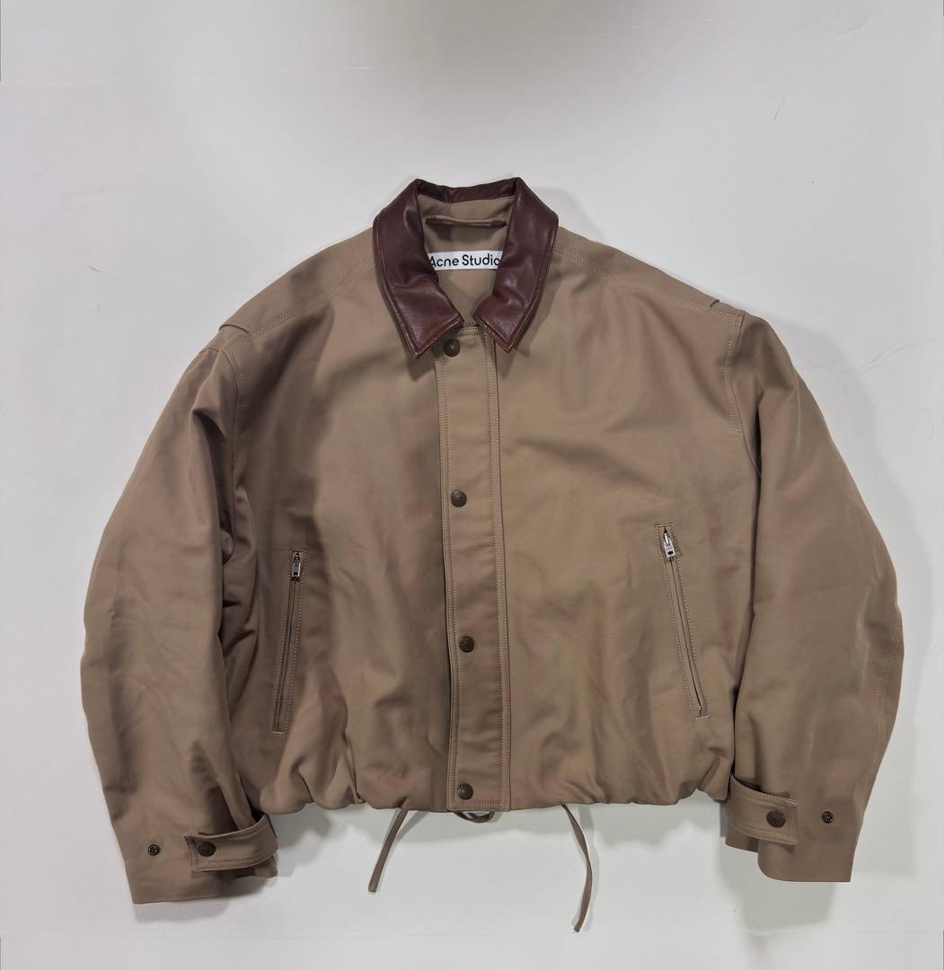 人気サイズ 46 Acne Studios ツイルジャケット カーキ - メルカリ