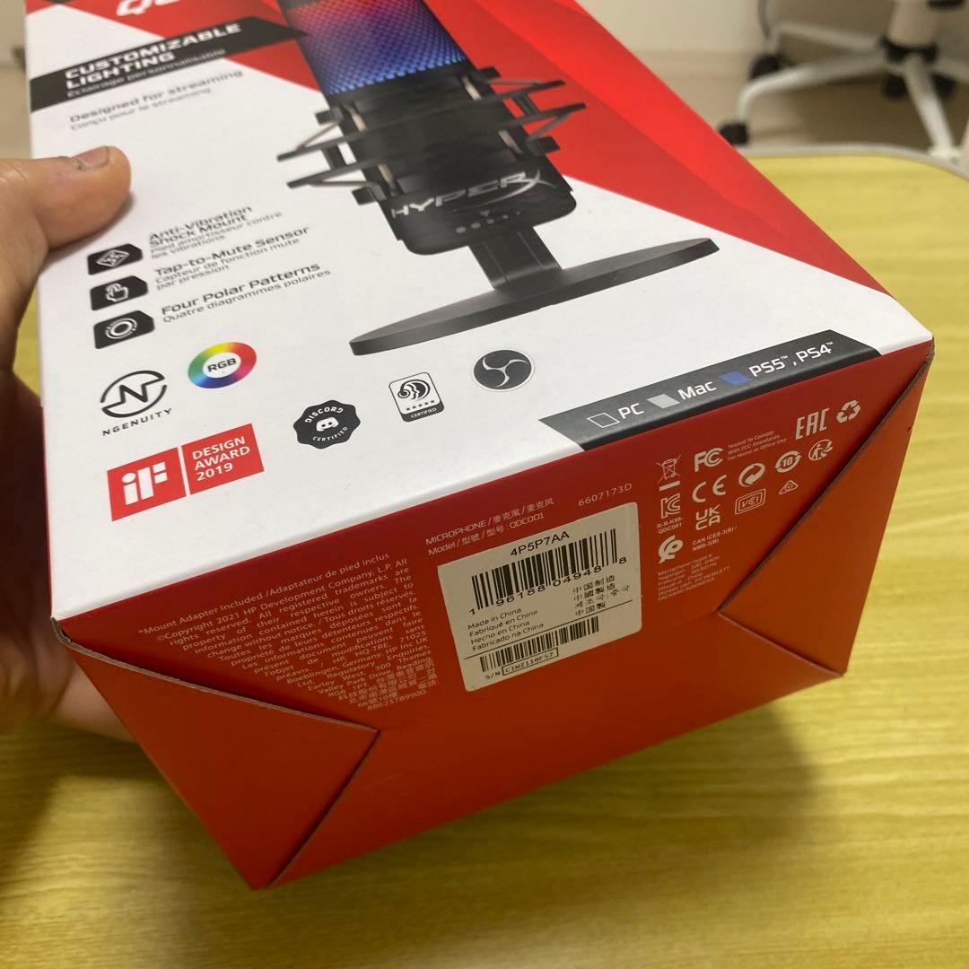 配信機器・PA機器・レコーディング機器 HYPERX QUADQAST S