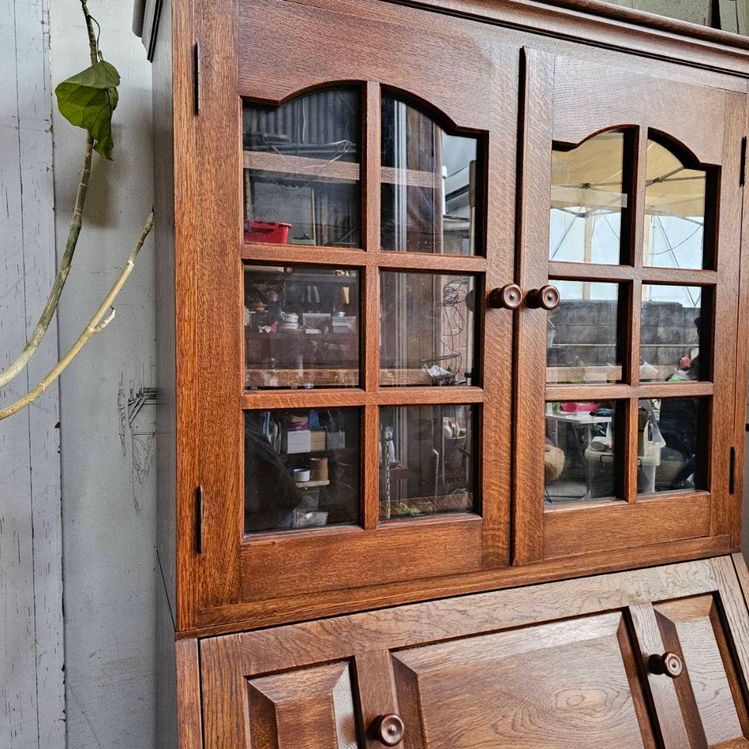 木製 本棚 吉田璋也？ 辰巳木工？ ビューローブックケース