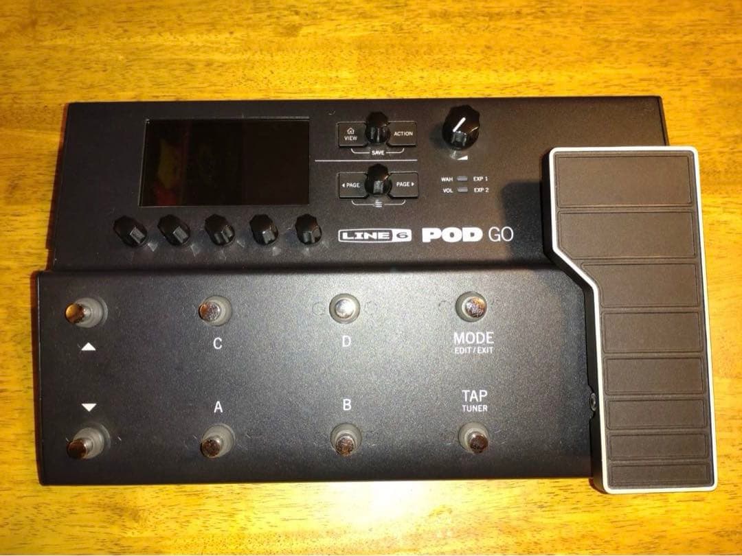 たなか！Line 6 POD GO ギターエフェクター