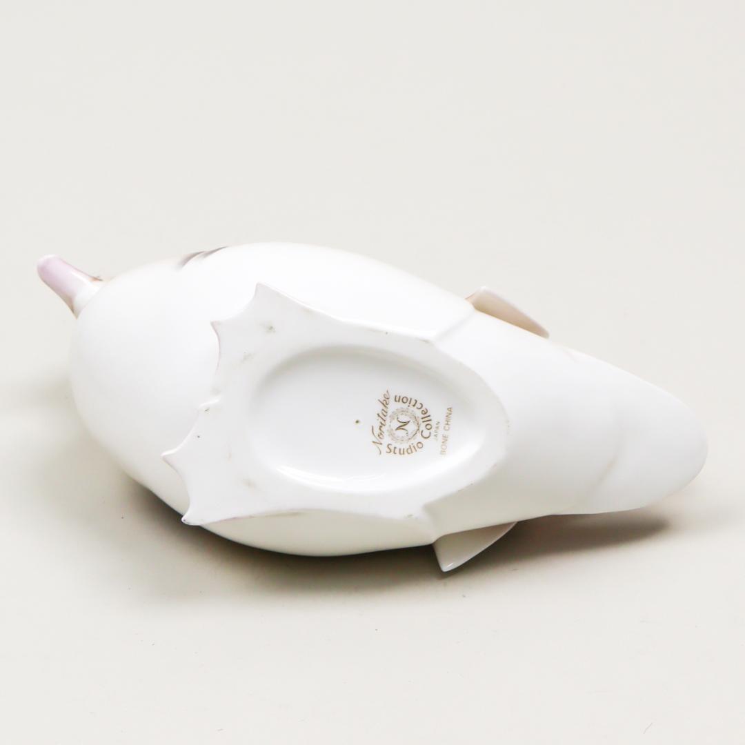 ノリタケ オシドリ オス フィギュリン 置物 美品