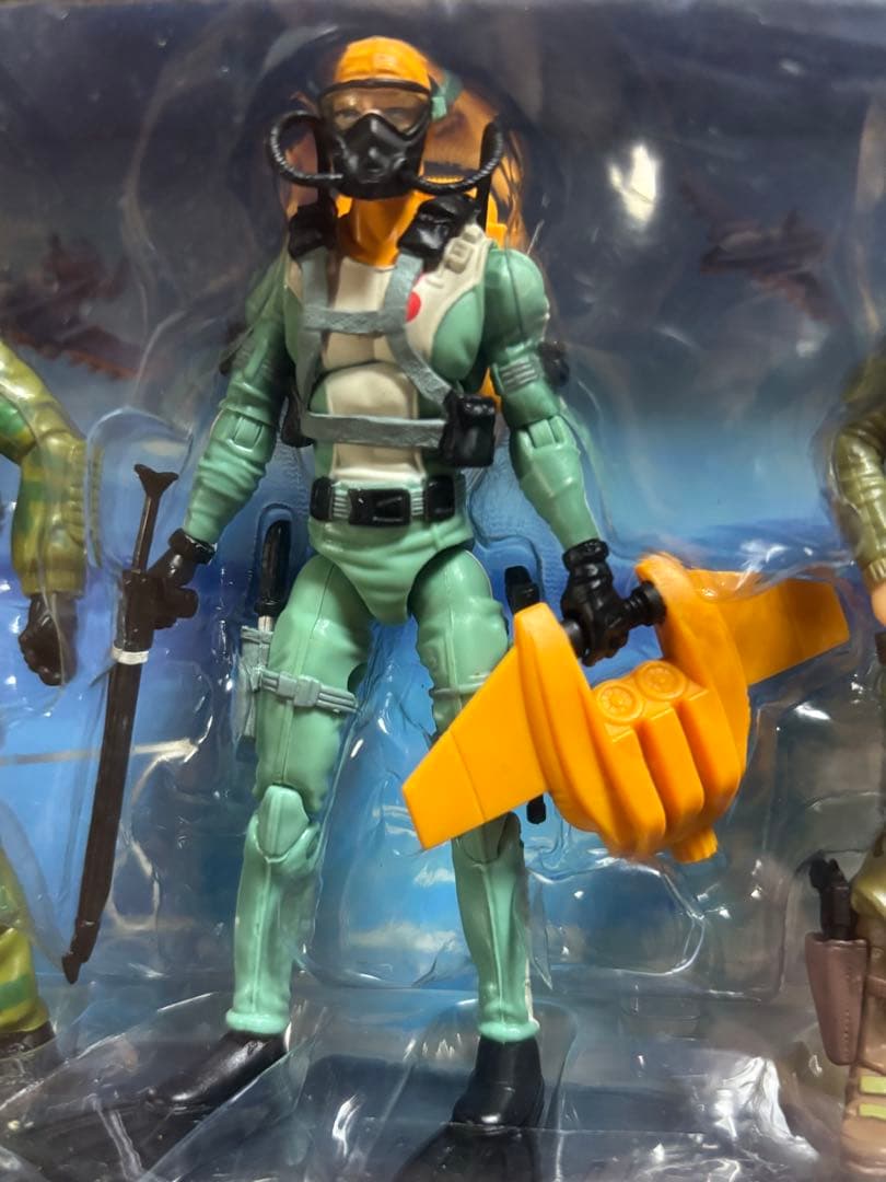 セール　G.I.ジョー25周年記念 7パック アサルト オン コブラ アイランド