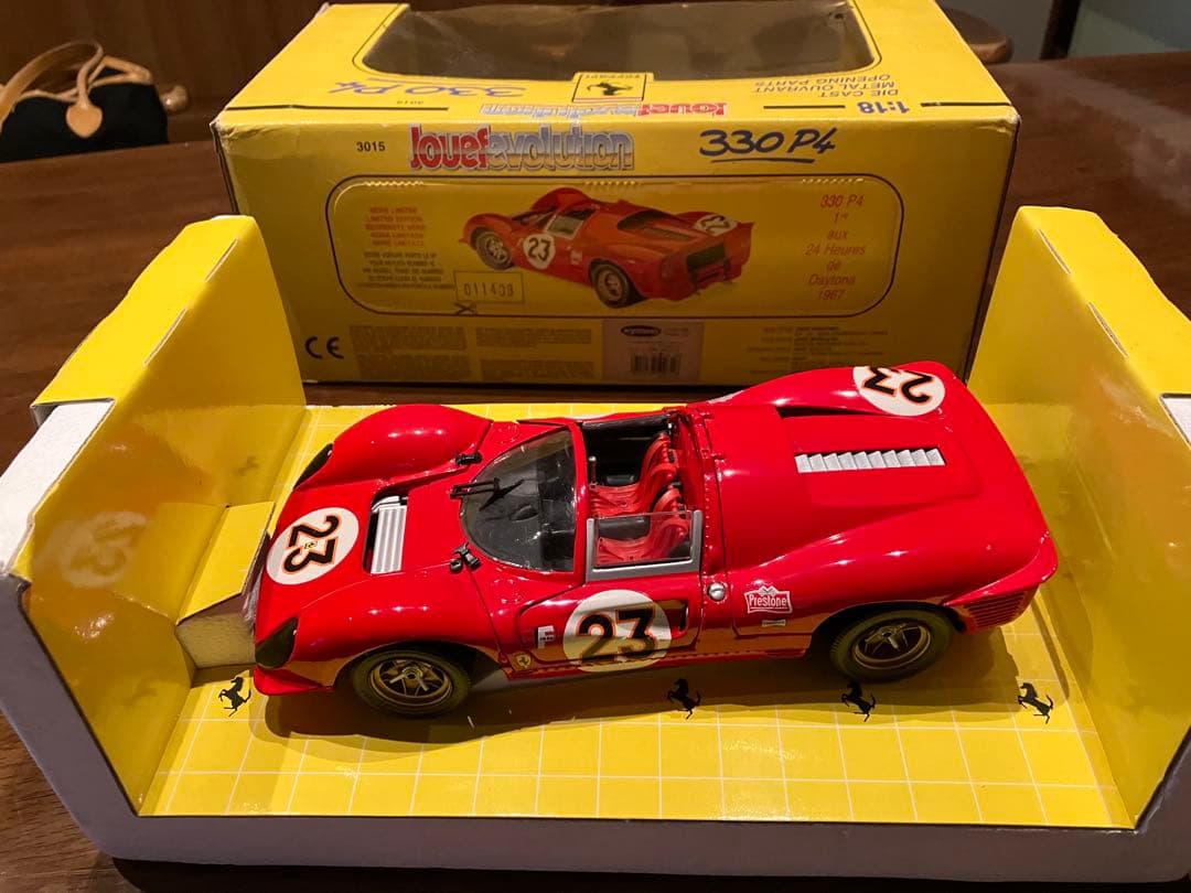JouefevolutionFerrari330P41/18ダイキャストレッド