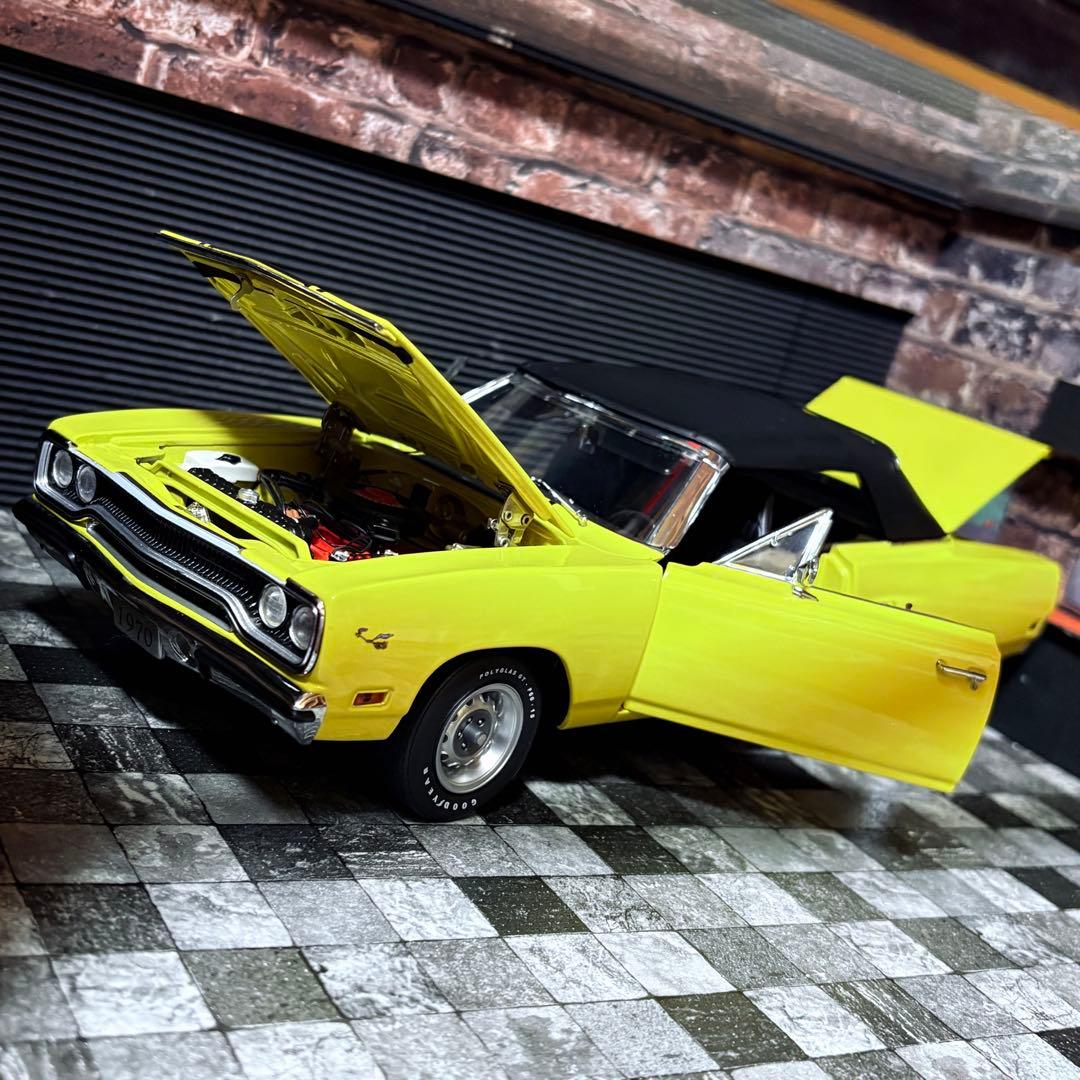 2250台 1/18 GMP プリムス ロードランナー コンバーチブル 1970