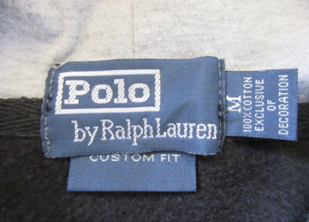 90s USA国旗Polo by Ralph Lauren ジップパーカー 短丈