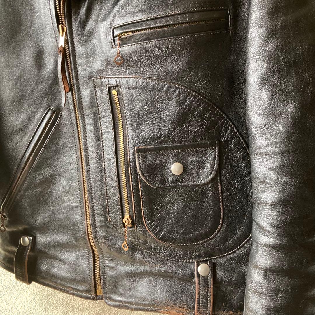 THE REAL McCOY'S BUCO J-24 38 シングル ライダース Buco / The REAL