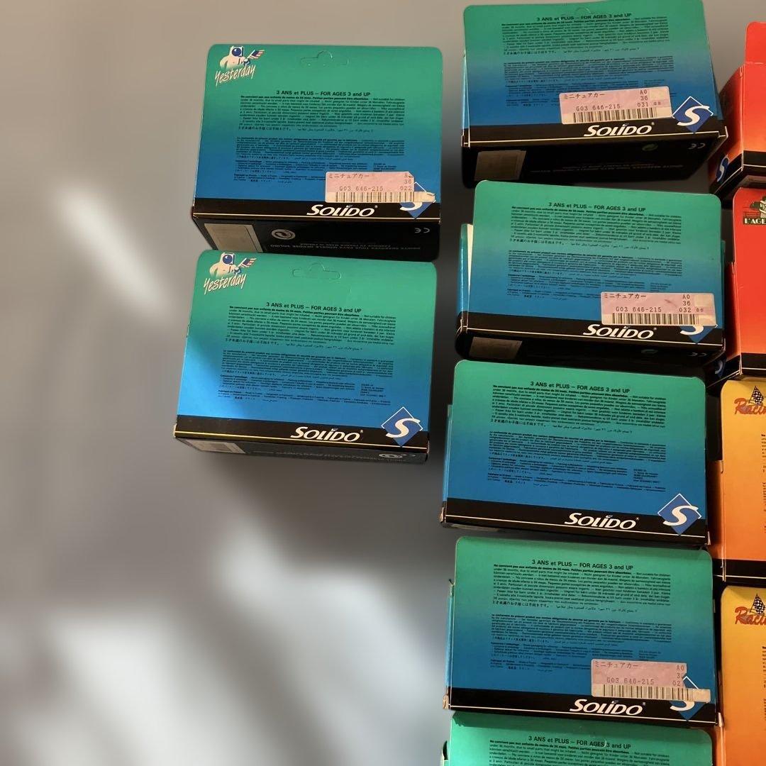 Solido ミニカーセット 全24台 キズあり レア