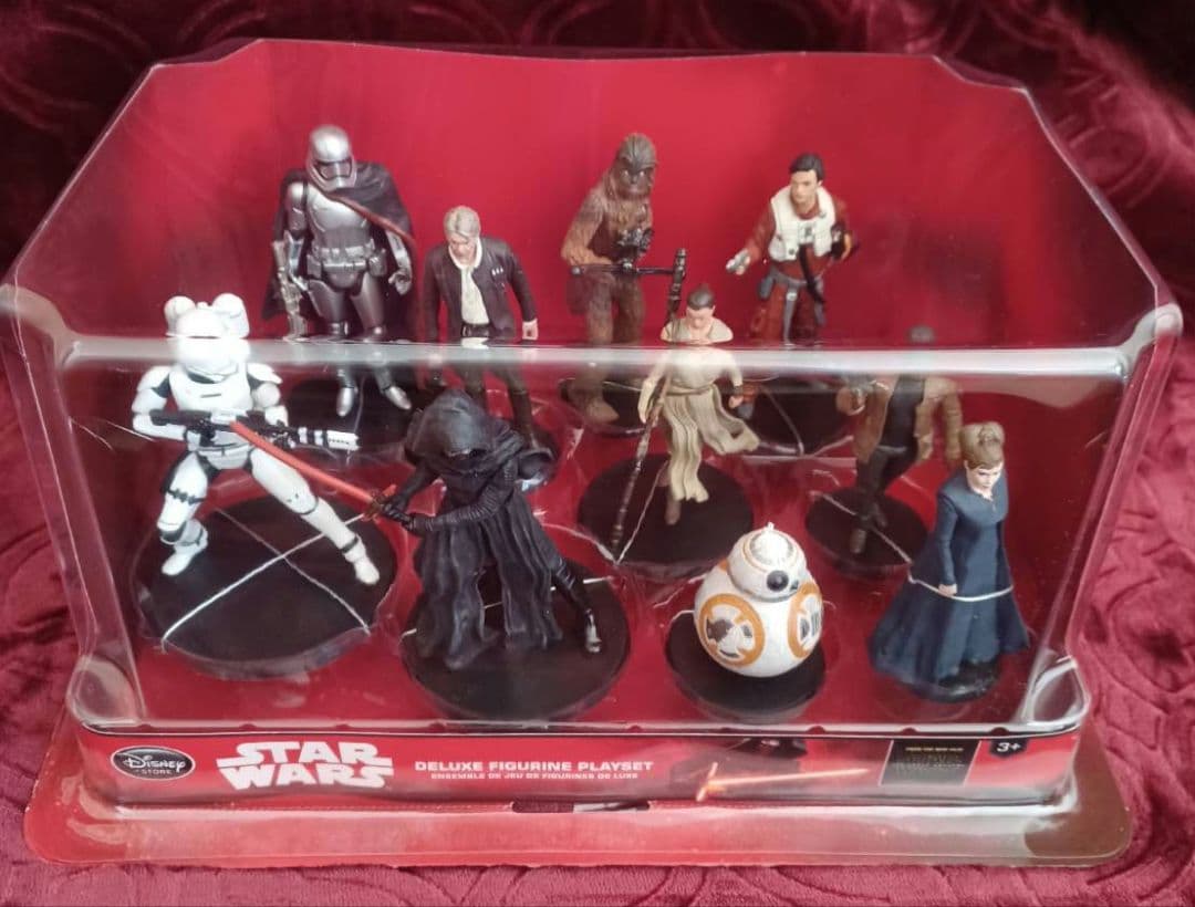 スター・ウォーズ デラックスフィギュアプレイセット（赤と青セット）　新品未使用