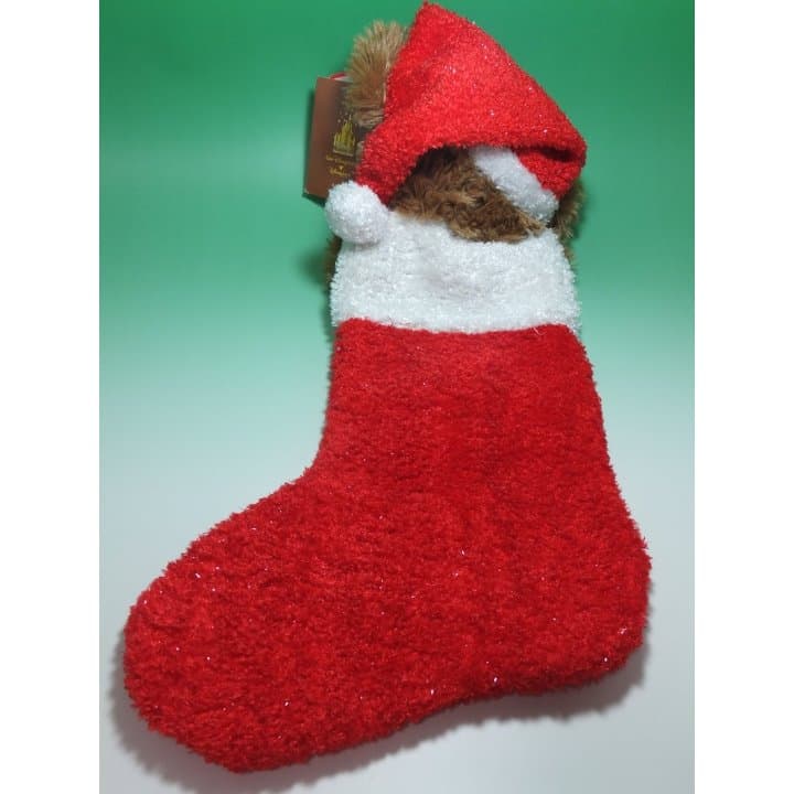 入手困難◆クリスマス サンタ ストッキング ダッフィー◆2003年 新品 WDW