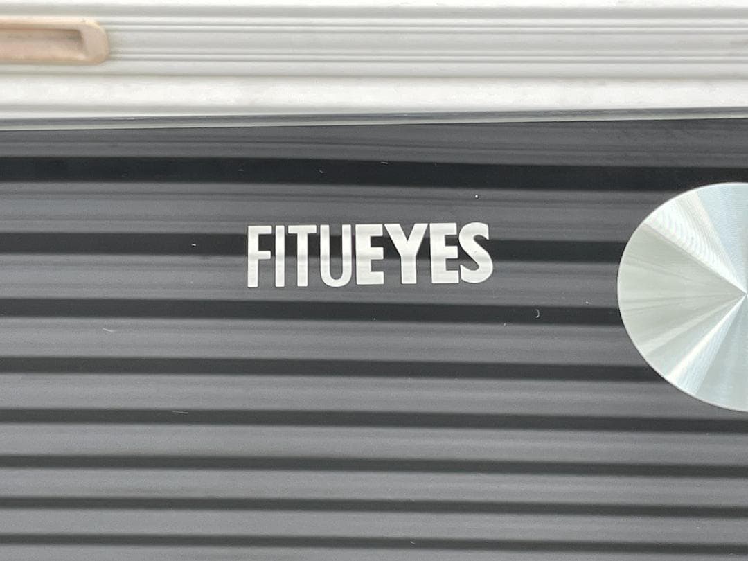 ☆状態〇☆ オーディオラック FITUEYES 強化ガラス 棚板 キャスター