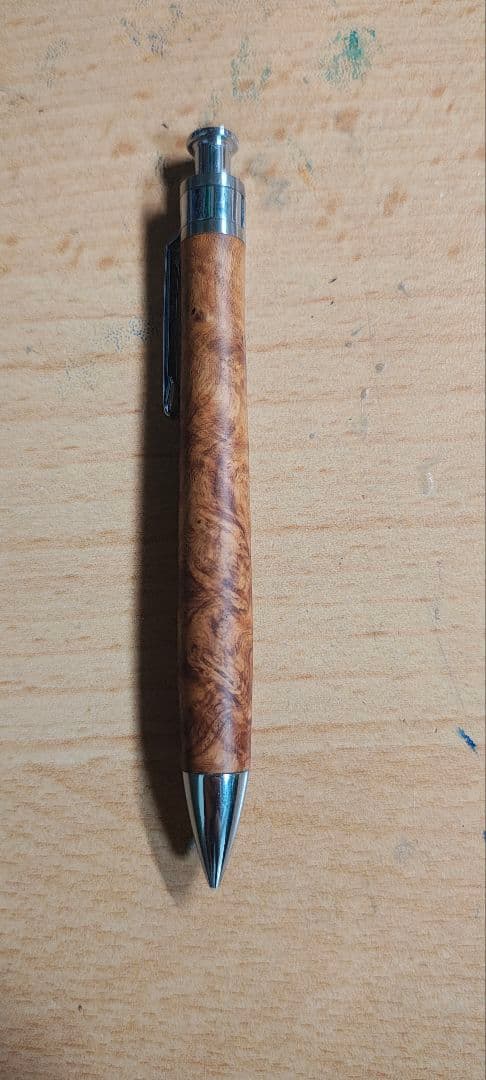 工房楔　シャーペン花梨こぶ杢　ペンシルコルタ楔