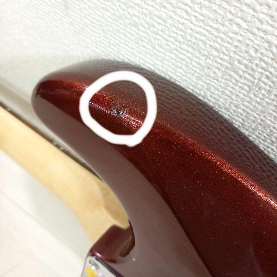 美品◎Mavis ストラトキャスター メタリックワインレッド メイビス