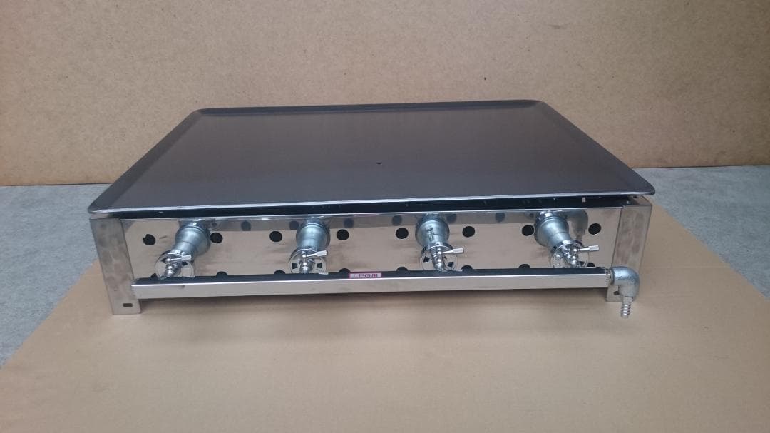 極厚6ミリ 鉄板焼き グリドル LPガス用 お好み広島いか焼きそばうどん