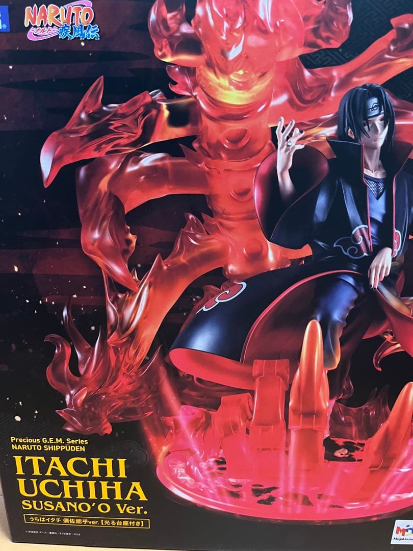 G.E.M.NARUTO-ナルト- うちはイタチ(須佐能乎ver.)光る台座付き