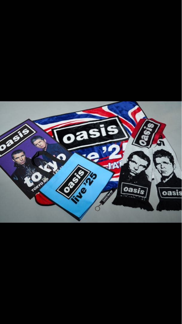 oasis 東京ドームライブ 2025 ノエルギャラガー会員限定福袋グッズ未開封