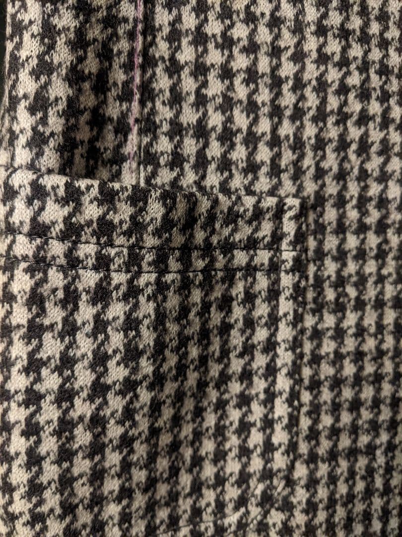 MaxMara WEEKEND LINE 総柄 千鳥格子 ウールコート42 - メルカリ