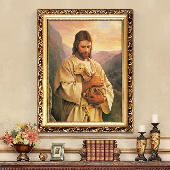 油絵 油彩 油彩画 絵 絵画【海の花】 | Pay ID イエス・キリストの