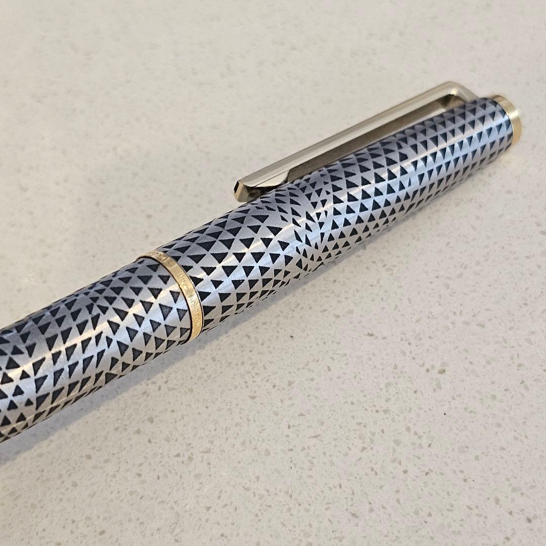 PILOTカスタム三角 ヴィンテージ万年筆 18K