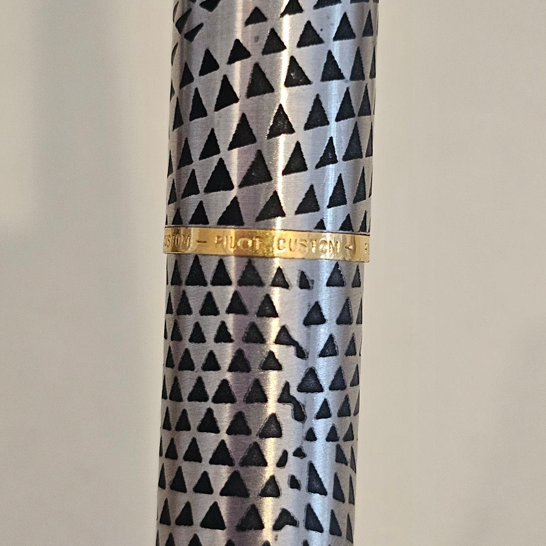 PILOTカスタム三角 ヴィンテージ万年筆 18K