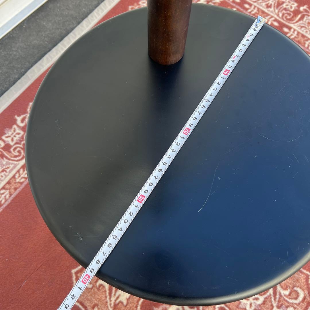 umbra アンブラ ◾️スツール付き 木製ポールハンガー 黒ブラック