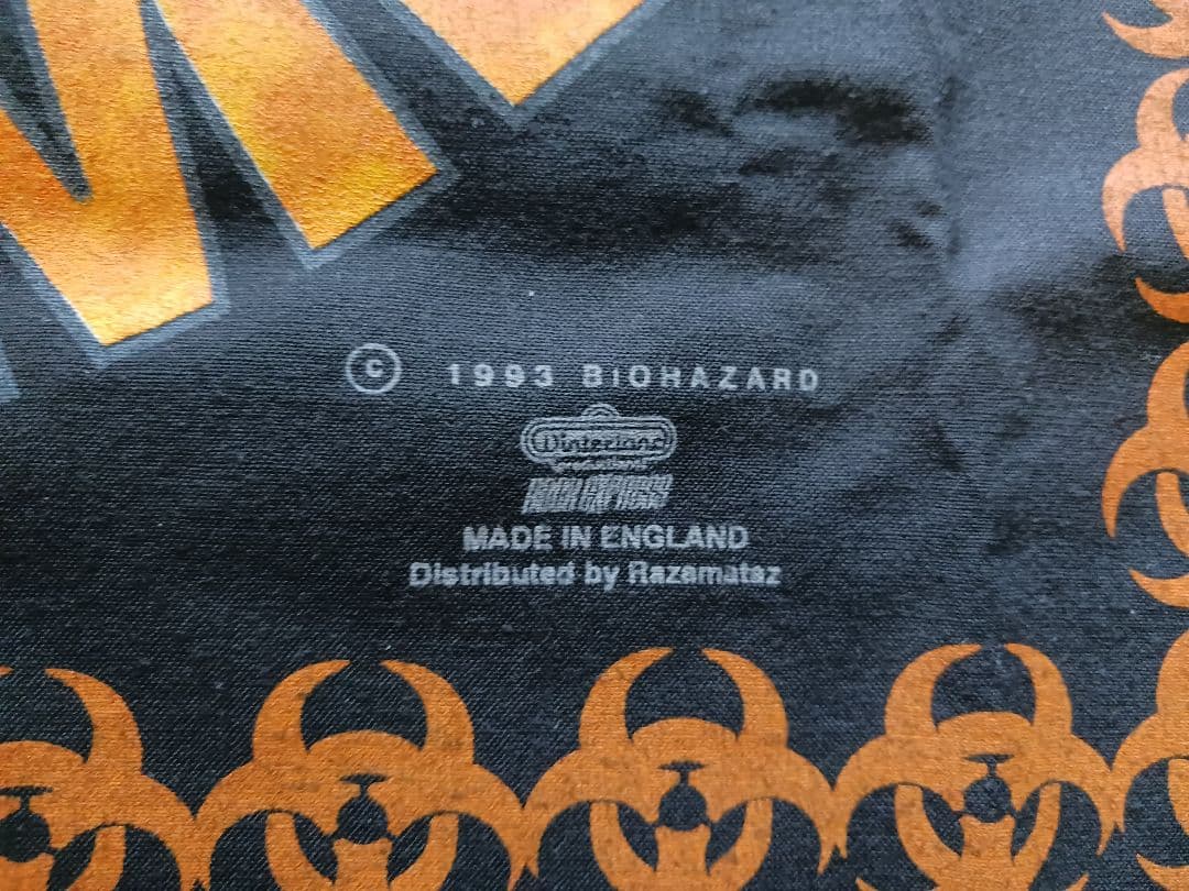 鬼レア NYHC BIOHAZARD ハードコア バンダナ 1993年製
