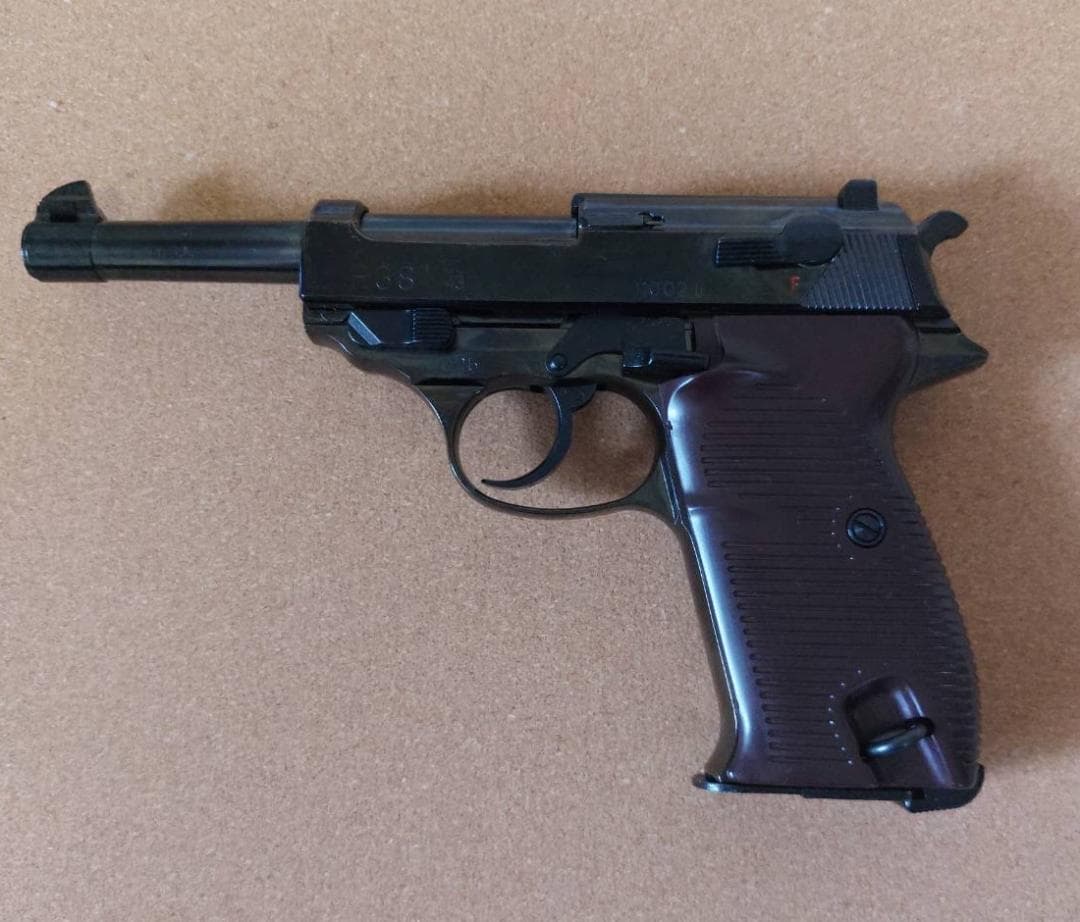 P38 MAXI ガスガン メタルフィニッシュ　未使用品