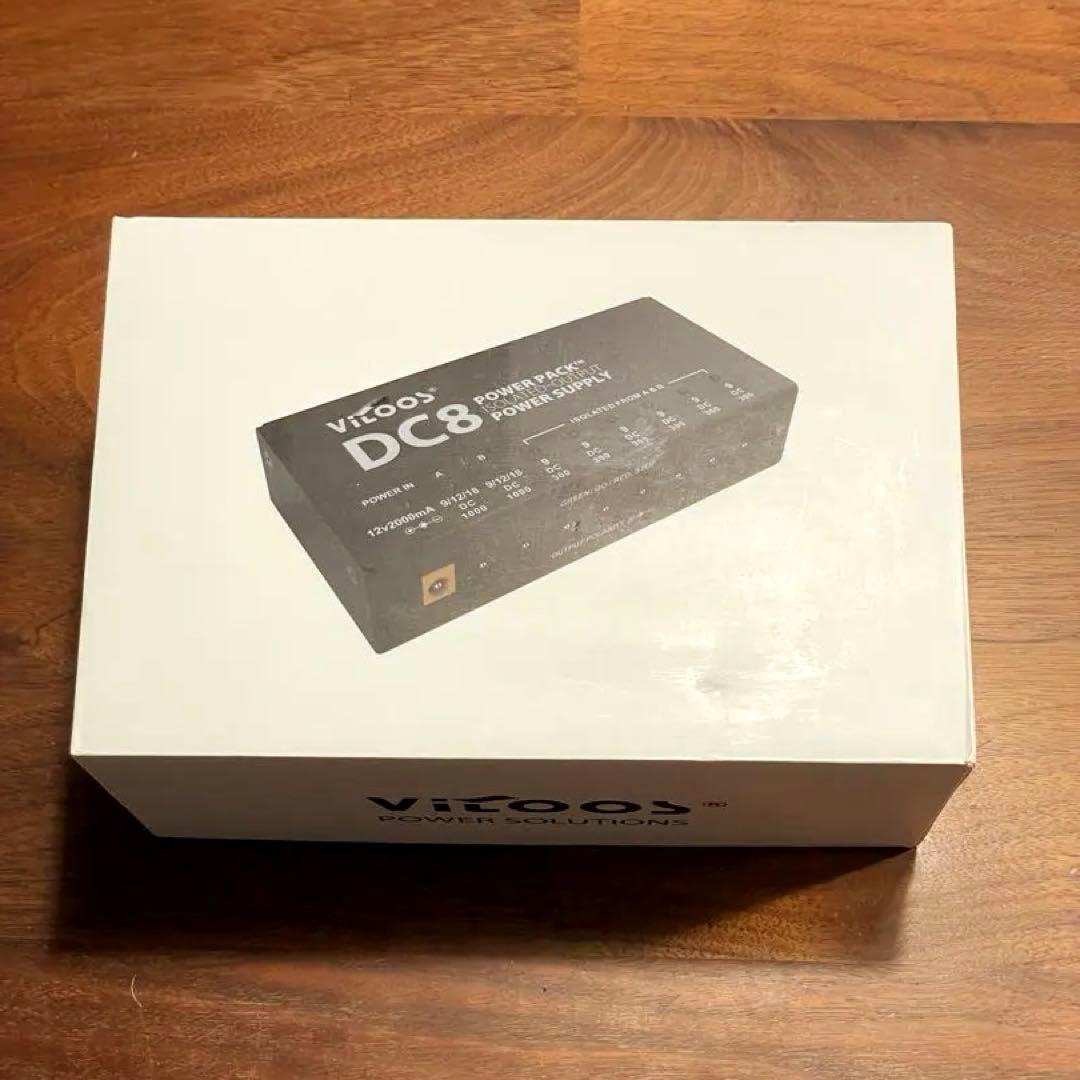 Vitoos DC8 パワーサプライ(アダプター、ケーブル有) Vitoos DC8 パワーサプライ(アダプター、ケーブル有) Vitoos DC8