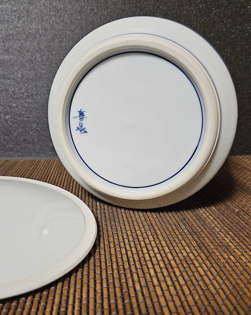 京焼　清水焼　名工】　橋本喜泉　造　染付　祥瑞　水指　共箱　共布　未使用品！