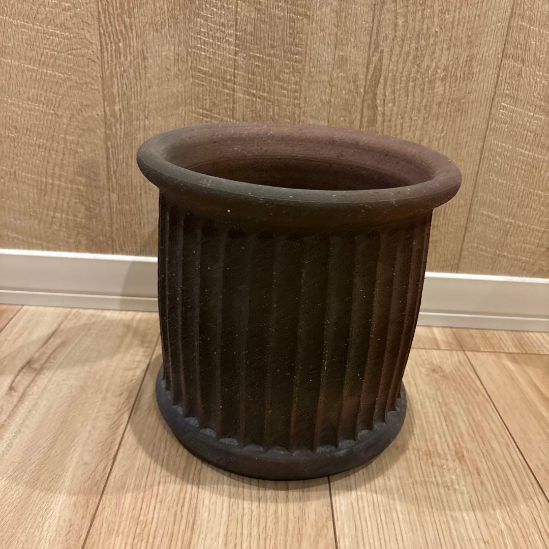 古瀬戸 鉄釉半筒盃 （秦秀雄好み 秦好み 酒器 古美濃） 麦藁手蕎麦猪口