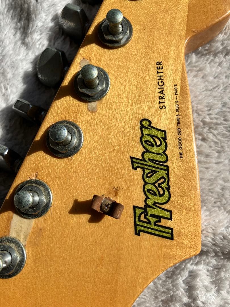 フレッシャー ストラトタイプ ボディ ネック Fresher 現状渡し - メルカリ