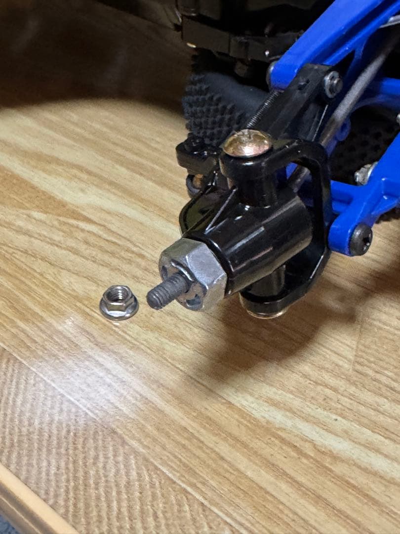 ほぼ新品未走行！タミヤサンダーショット4WDモーター・サーボ・ESC・OP装着車