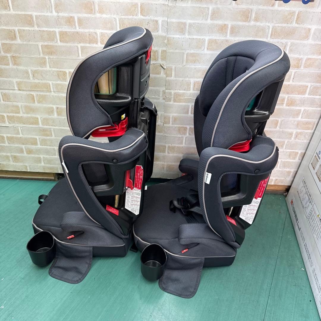 アップリカ　ジュニアシート　双子　2台セット　1才から　チャイルドシート