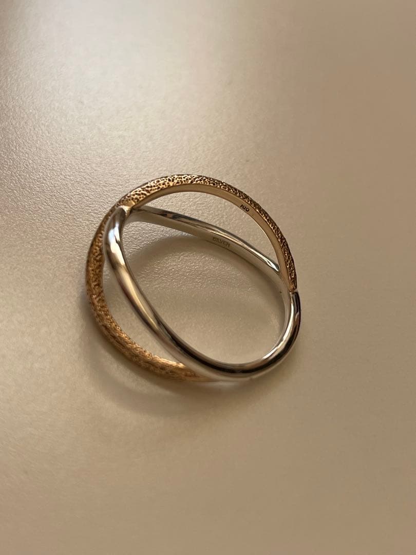 agete アガット シルバー K10 リング 13号