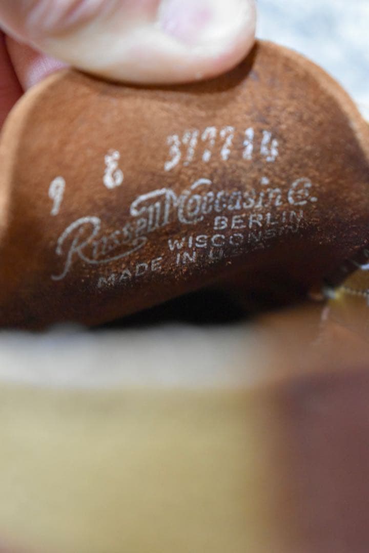 Russell moccasin ラッセルモカシン　スポーティングクレーチャッカ