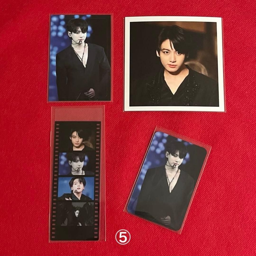 BTS ①ロングステッカー・ブックマーク・ホログラム両面フォトカード等♡JK