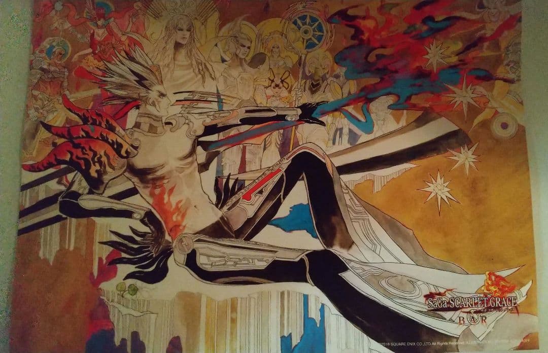 【非売品】サガスカーレットグレイス　サイン入りうちわ他