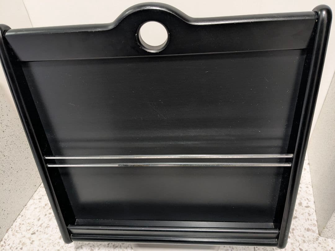 80s マガジンラック KOIZUMI 木製 レトロ モダン ミッドセンチュリー