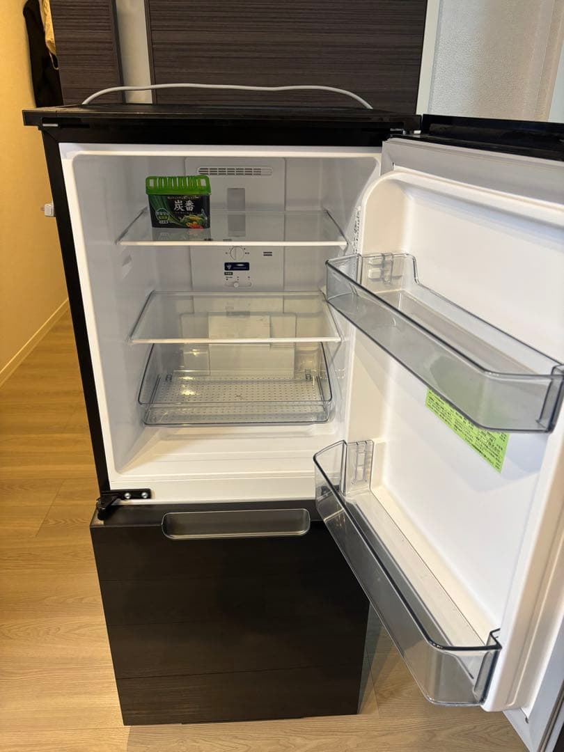 SHARP ブラック冷蔵庫 プラズマクラスター機能　152L(※さん専用)