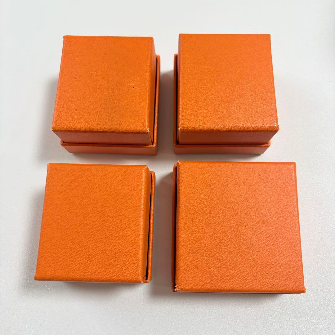 エルメス リングケース アクセサリー入れ 空箱 4個セット