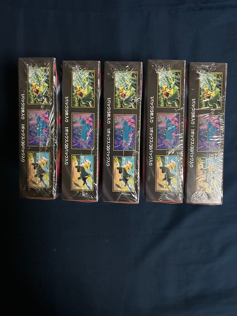 ポケモンカードゲーム インフェルノX 新品未開封　シュリンク付き5BOX