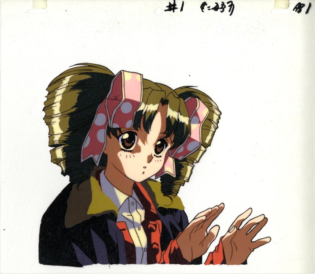 同級生 OVA1話 志村まみ セル画 手描き背景