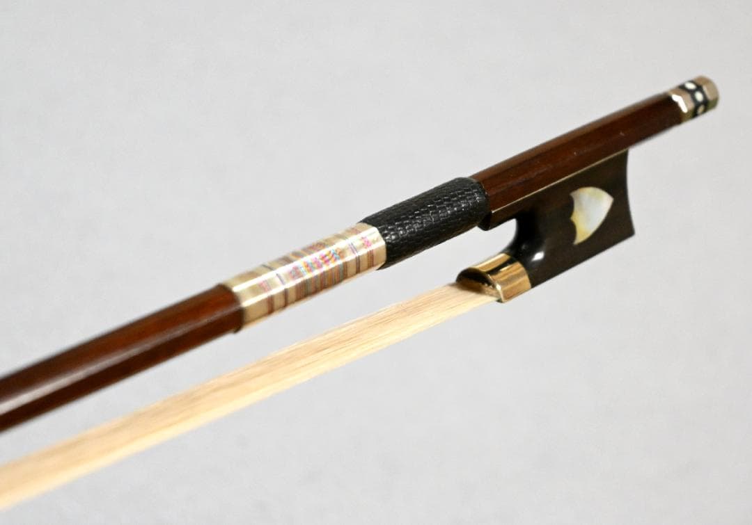 ●弓 Brazilwood Shield inlay Silver 4/4