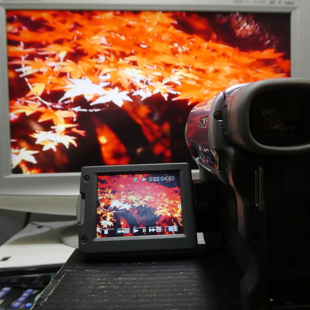 動作品 ソニーDCR-TRV33 MiniDV ビデオカメラ DVDダビングに