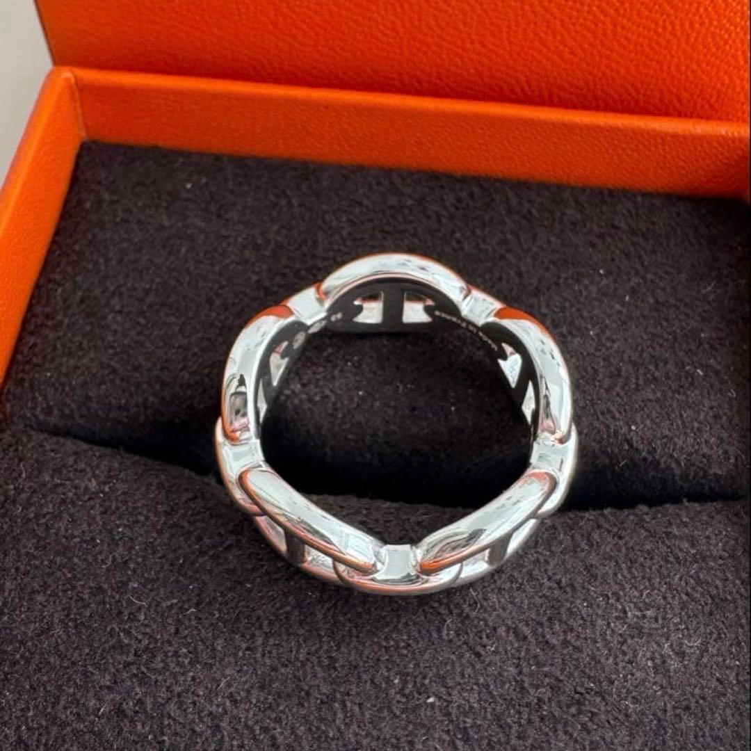 エルメス シェーヌダンクル アンシェネ 53 リング 新品