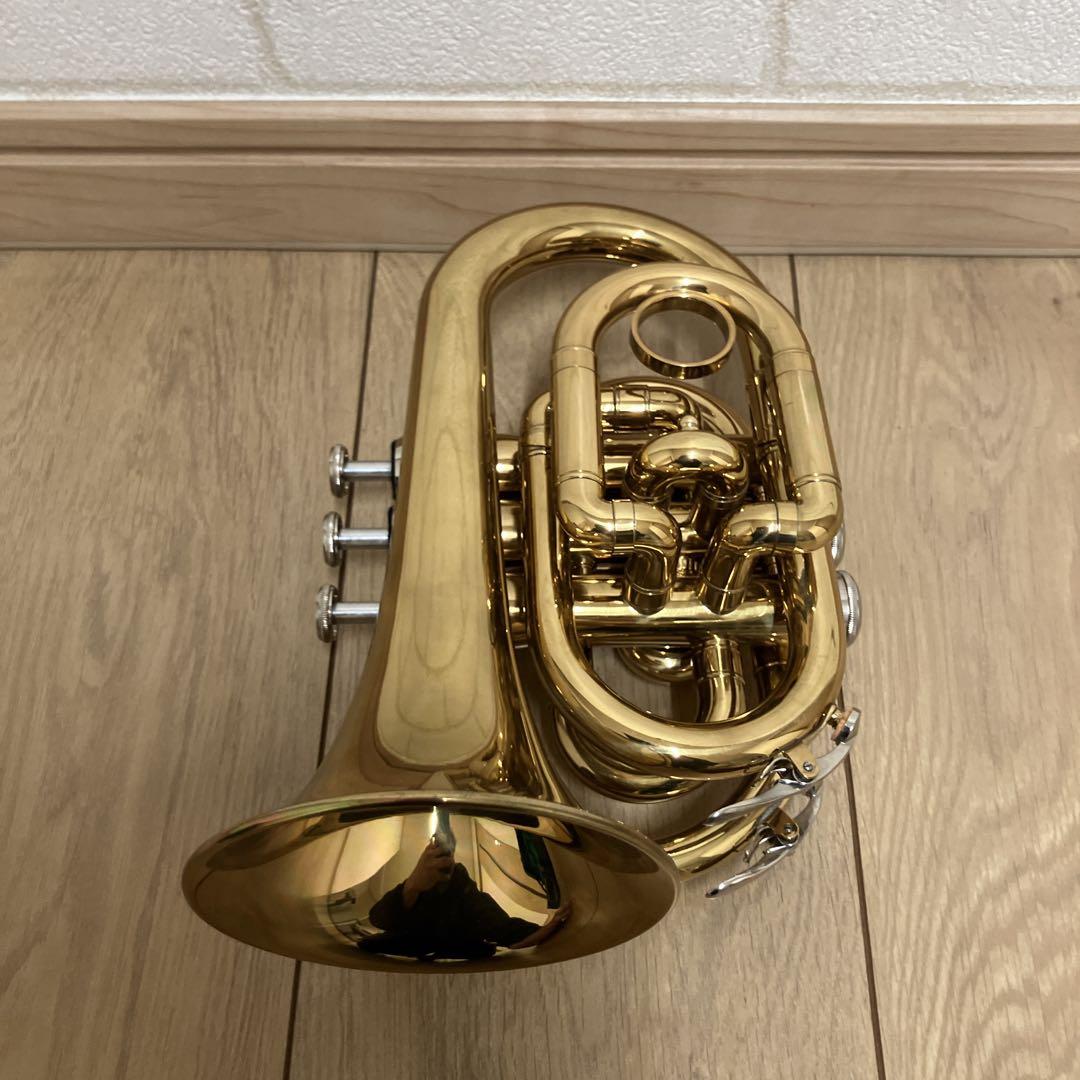 Kaerntner ケルントナー ポケットトランペット ケース　マウスピース付き