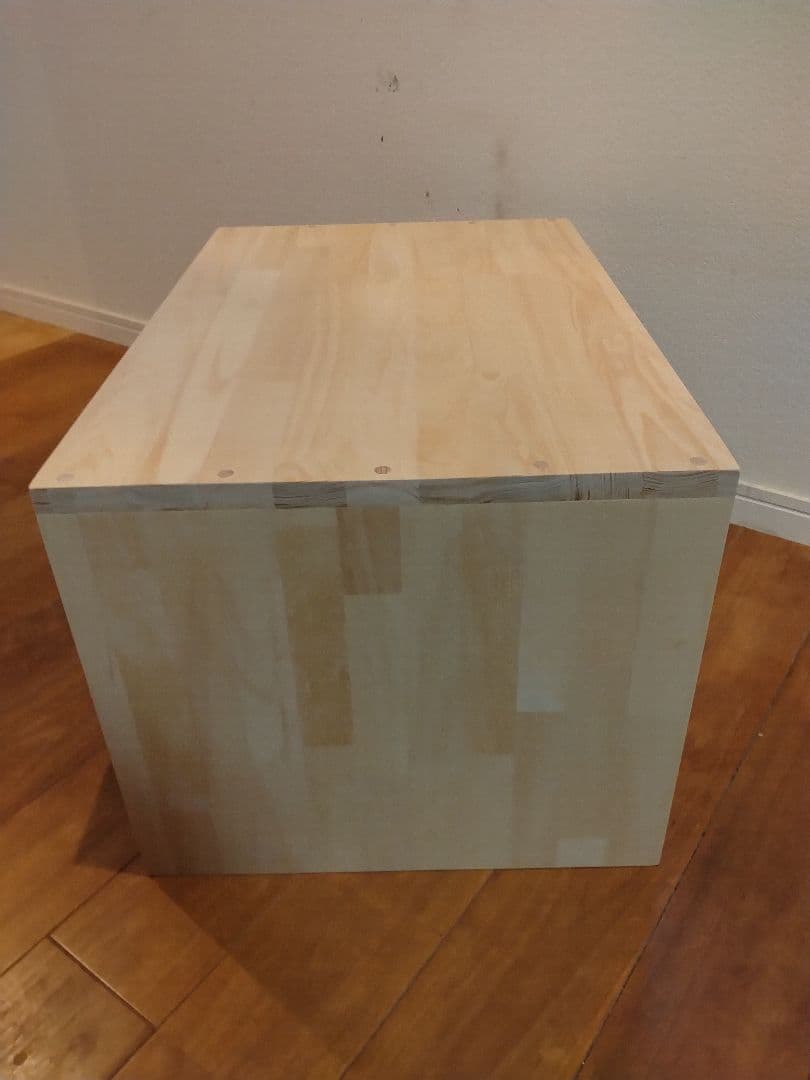 木製 ハンドメイド オーダー コの字 キヌカ 踏み台 ベンチ 水槽台 玄関